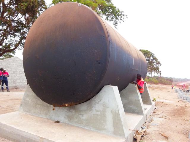 Aménagement de la base logistique de la Guinéenne des Mines (G.D.M) à Kolaboui